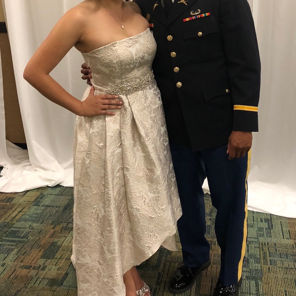 High low gown
